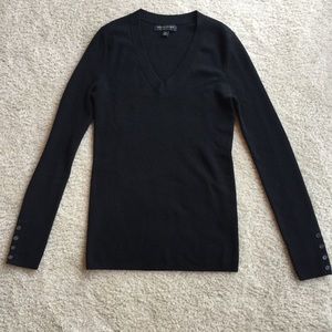 Banana Republic V neck black sweater